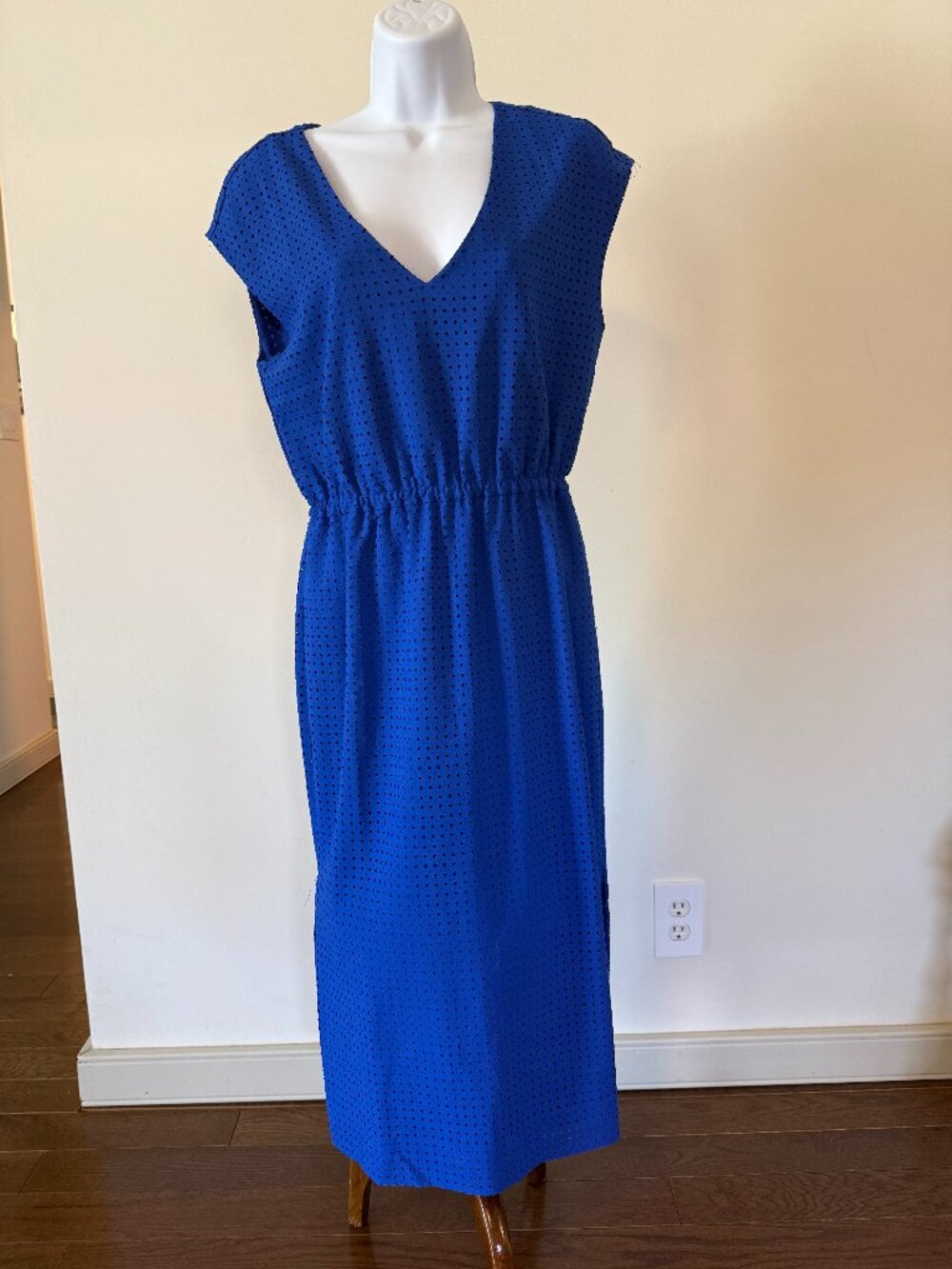 J Crew Royal Blue Sleeveless Dress 4